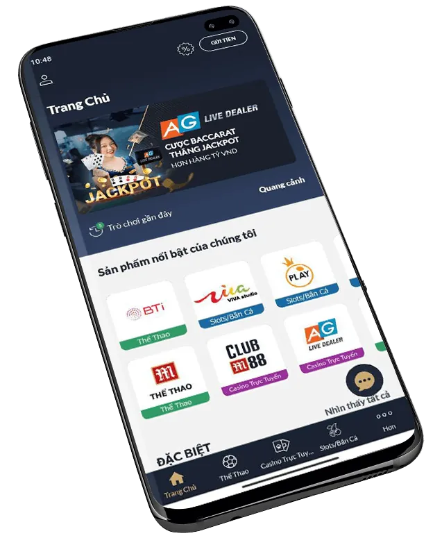 Đa dạng trò chơi cá cược thể thao, casino trực tuyến, game bắn cá, nổ hũ